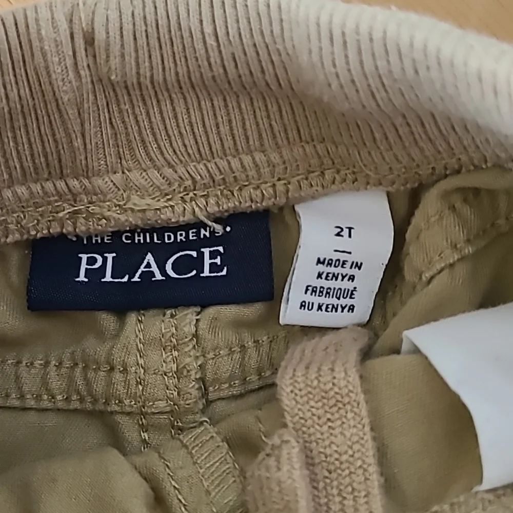 The Children's Place Khaki Cargo Pants Sz 2t